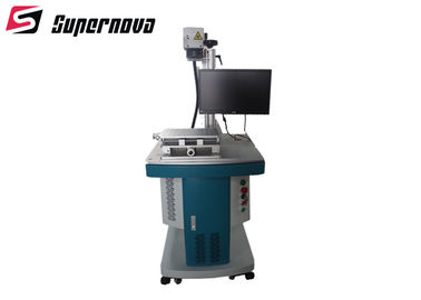 中国 ABS/PES/ポリ塩化ビニールのためのMOPAの高精度30w繊維レーザーの印機械 サプライヤー
