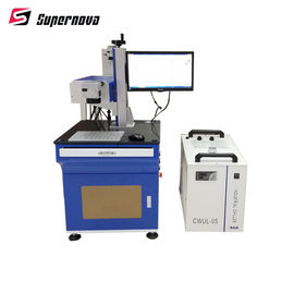 中国 閉鎖したキャビネット金属/プラスチックのための高精度の紫外線レーザーの印機械 サプライヤー